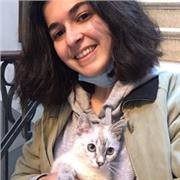 Una alumna de 2· Bach da clases a los niños de 6 hasta 10 años
